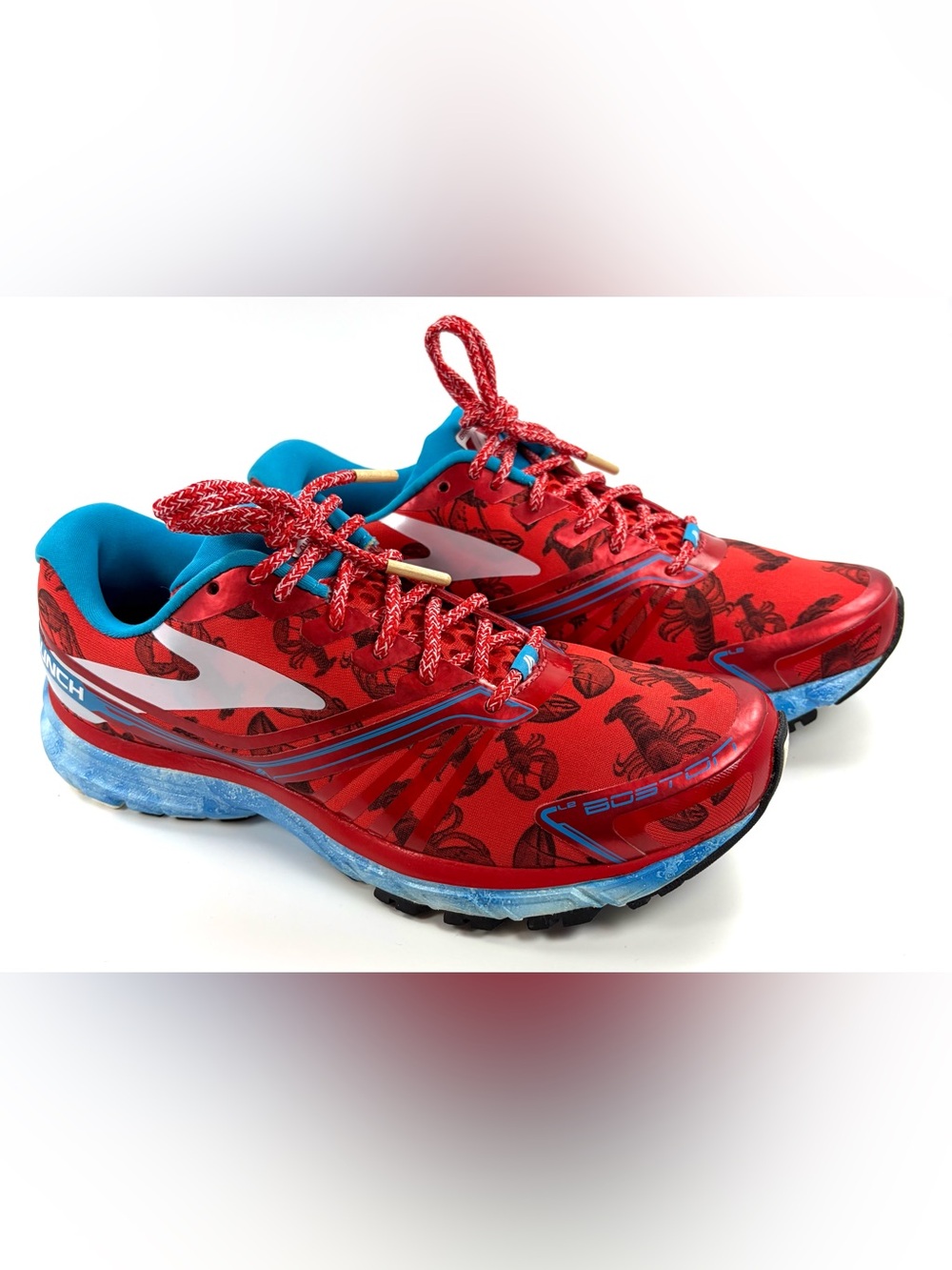 Brooks Launch 2 Boston Marathon Lobster 2015 Women’s 8.5 Limited Edition NWOB